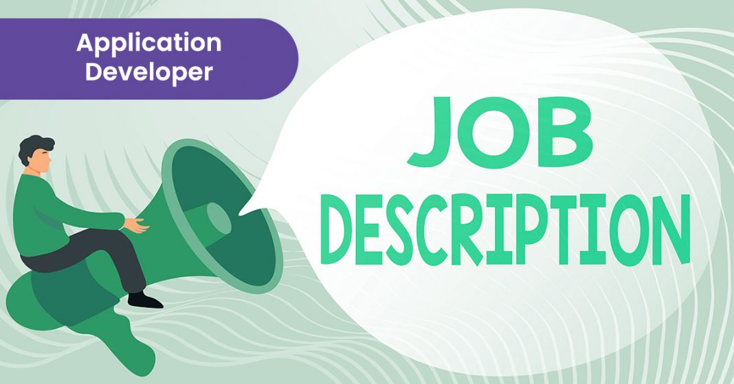 Application Developer Job Description